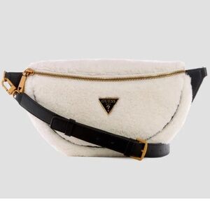 GUESS Vikky Shearling Belt Bag
